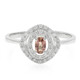 Padparadscha-Saphir-Silberring