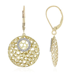 I2 (I) Diamant-Goldohrringe (Ornaments by de Melo)