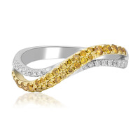 Oranger SI2 Diamant-Goldring (CIRARI)