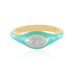 I3 (J) Diamant-Silberring