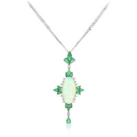 AAA-Welo-Opal-Goldhalskette (CIRARI)