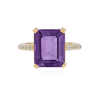 Sibirischer Amethyst-Silberring