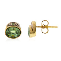 Demantoid-Goldohrringe (CUSTODANA)