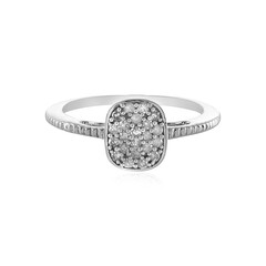 I1 (I) Diamant-Silberring
