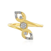I2 (I) Diamant-Silberring