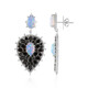 Edelstein-Silberohrringe (Dallas Prince Designs)