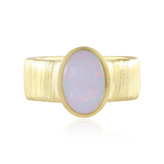 Australischer Opal-Silberring