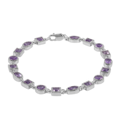 Amethyst-Silberarmband