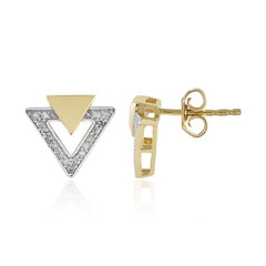 I2 (I) Diamant-Silberohrringe