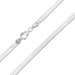 Silber-Herringbone-Kette - 45 cm - 10,61 g