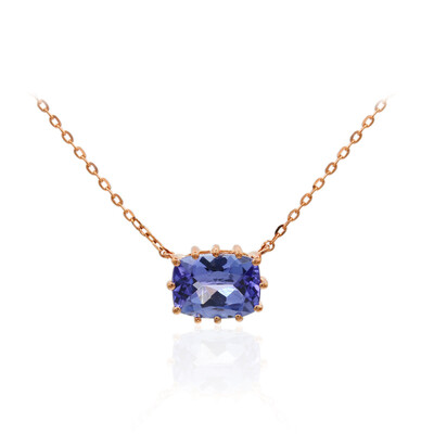 AAA-Tansanit-Goldcollier