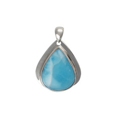 Larimar-Silberanhänger