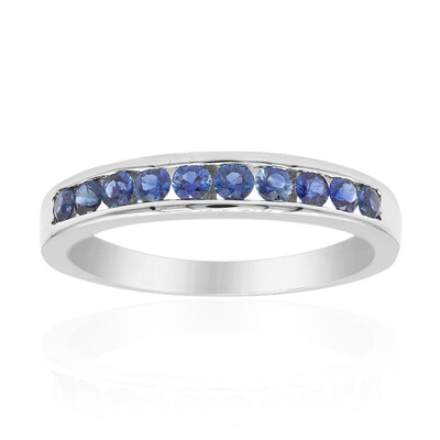 Blauer Ceylon-Saphir-Goldring