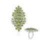 Peridot-Silberring