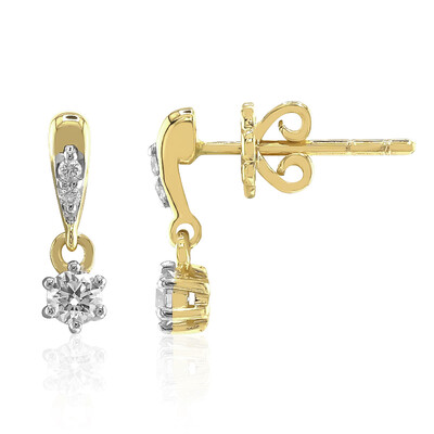 IF (D) Diamant-Goldohrringe (Annette)