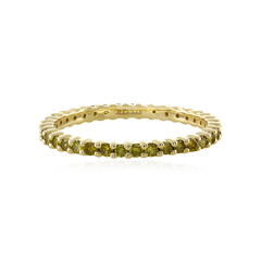 Gelber I4 Diamant-Goldring