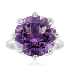 Bolivianischer Amethyst-Silberring