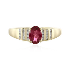 Pinkfarbener Turmalin-Goldring (Adela Gold)