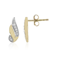 Lupenreiner (F) Brillant-Goldohrringe (LUCENT DIAMONDS)