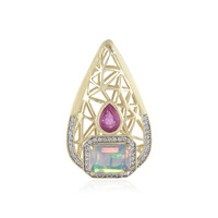 Welo-Opal-Goldanhänger (Ornaments by de Melo)