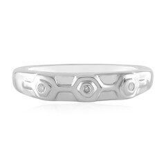I2 (I) Diamant-Silberring