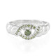 Fancy-Diamant-Silberring