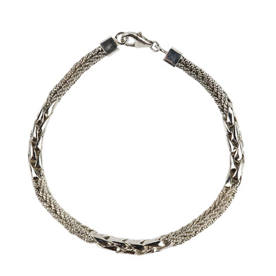 Silberarmband (Bali Barong)