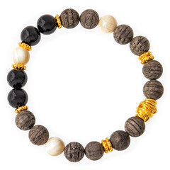 Edelstein-Silberarmband