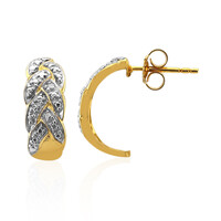 I2 (I) Diamant-Silberohrringe