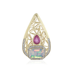 Welo-Opal-Goldanhänger (Ornaments by de Melo)