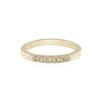 VS2 Schokoladen-Brillant-Goldring