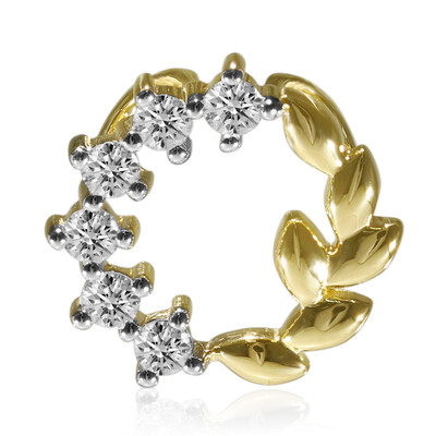 SI1 (G) Brillant-Goldanhänger (Annette)