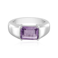Lavendel-Amethyst-Silberring