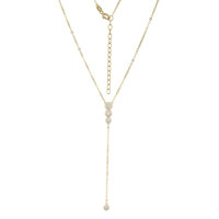 Zirkon-Silbercollier
