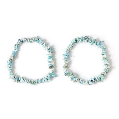 Larimar-Armbänder