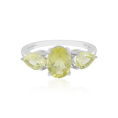 Limonen-Quarz-Silberring