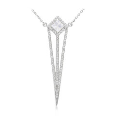 Petalit-Silbercollier