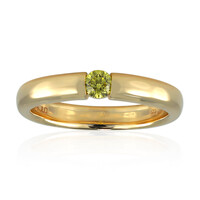 Gelber VS1 Brillant-Goldring