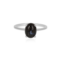 Indischer Stern-Diopsid-Silberring
