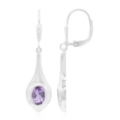 Amethyst-Silberohrringe
