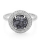 Schneeflocken-Obsidian-Silberring