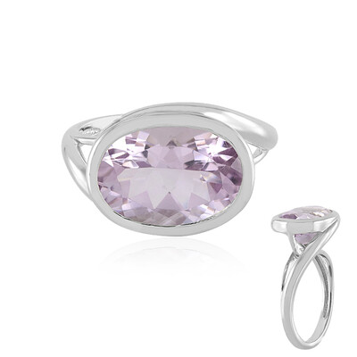 Lavendel-Amethyst-Silberring