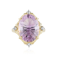 Lavendel-Amethyst-Silberring