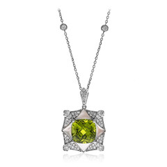 Dashihe-Peridot-Goldhalskette (CIRARI)