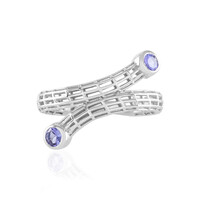 AAA-Tansanit-Goldring (Ornaments by de Melo)