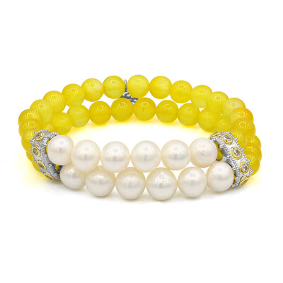 Edelstein-Silberarmband (Dallas Prince Designs)