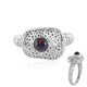 Mezezo-Opal-Silberring (MONOSONO COLLECTION)