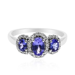 AAA-Tansanit-Goldring (CIRARI)