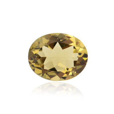 Oliven-Quarz 2,18 ct