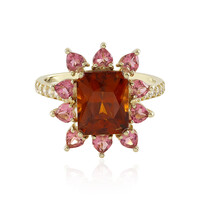 Hessonit-Granat-Goldring (Adela Gold)